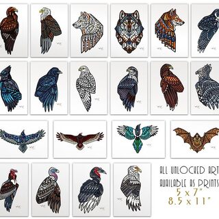 5" x 7" Prints - Set of 6