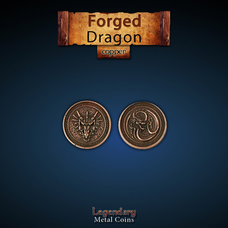 Forged Dragon Copper Coins