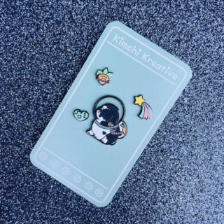 Chappie Astronaut Enamel Pin