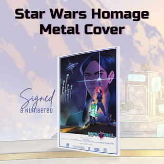 Mythfall #2 Metal Cover - Deborah Hauber (Star Wars Homage)