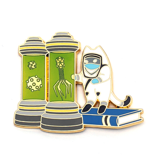 Virology Cat Pin