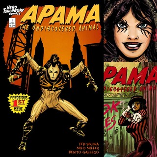 Apama The Undiscovered Animal #1-11 (with Variant Covers where produced)