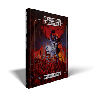 Old-School Essentials Demonic Grimoire - Demonic Grimoire (Hardcover)