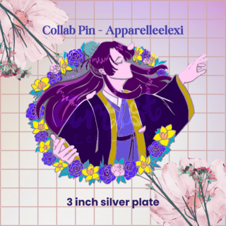 Collab Pin Beautiful Man - Apparelleelexi