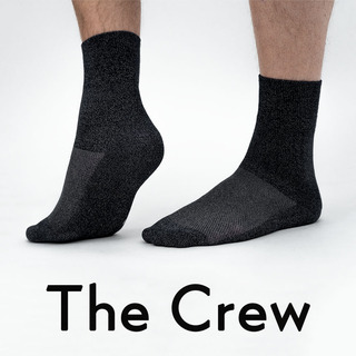 Bamboo SilverSocks Crew - (Priced to your pledge)