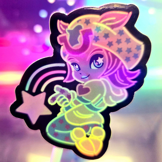 ★ NEON JOHNNY STICKER
