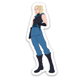 "Assassin Alice" Sticker