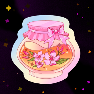 Returning Backer Sticker: Oleander Honey