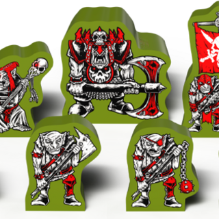 Orzarog and his Orc Raiders