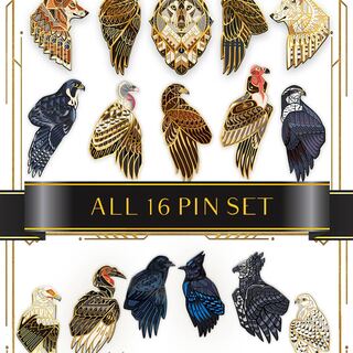 All Pins Set - Visionary Vultures 3