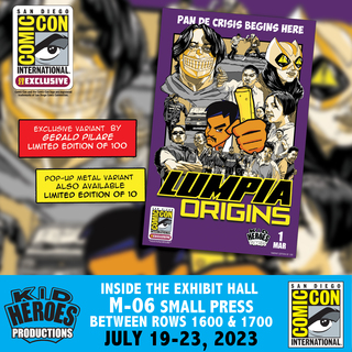 LUMPIA ORIGINS #1 - SDCC Exclusive Variant by Gerald Pilare LE 100