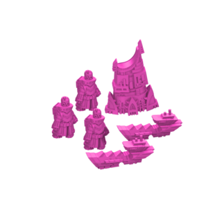 Arcs Pink Player Miniatures