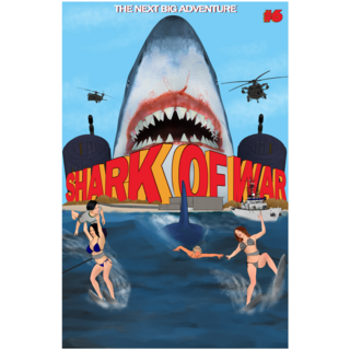 Shark of War #6 Jaws Cover