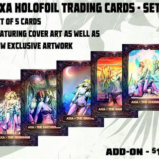 AXA Holofoil Trading Cards - Set 1