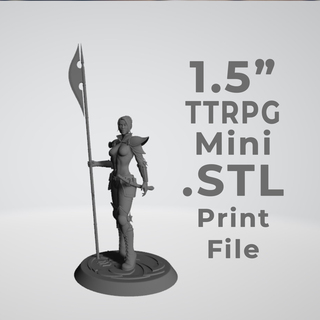 Miniature - Tracy Queen - .STL File