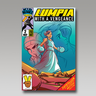 COVER VARIANT by Eric Pineda - LUMPIA WITH A VENGEANCE: INTERLUDE #2 Comic Book LE 50