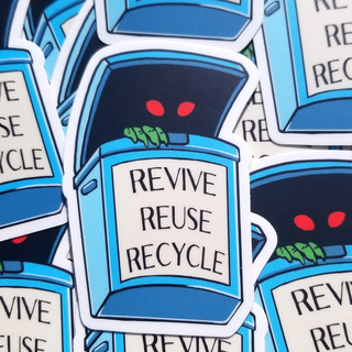 Revive Reuse Recycle sticker