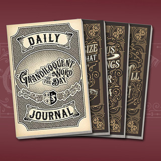 Grandiloquent Soft Cover Blank Journal - Multiple Designs!
