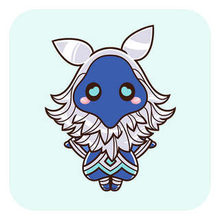 Genshin Impact Abyssal Mage Cyro Enamel Pin
