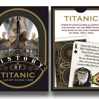 History of the Titanic Playing Cards