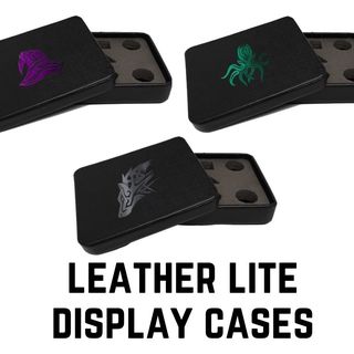 Leather Lite Dice Display and Storage Cases
