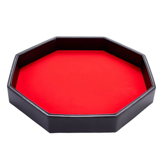 Octaprism Red and Black Dice Tray