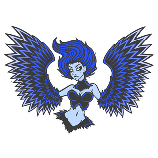 New Harpy Pin! (XL 3" pin)