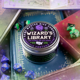 Wizard's Library Gaming Candle