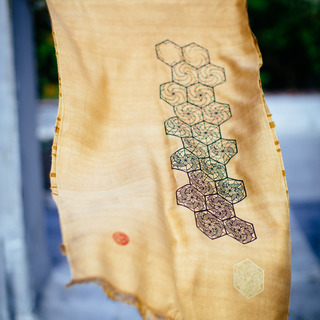 Zarif Scarf: Tan