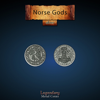 Norse Gods Silver Coins