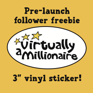 Millionaire Sticker