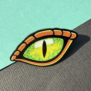 Snake Eye 1.5" Mini Pin