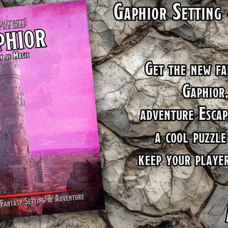 Gaphior Adventure & Setting