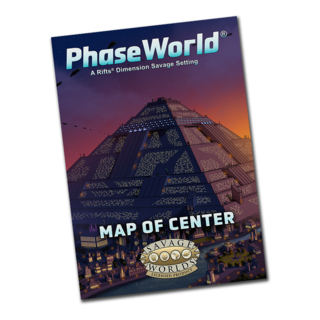 Rifts®: Phase World® Map of Center (Physical)