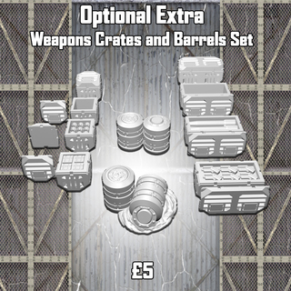 Wasteland  Weapon Crates and Barrels