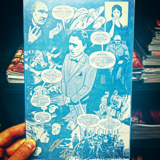 Durruti #1 Printing Plate (Blue)