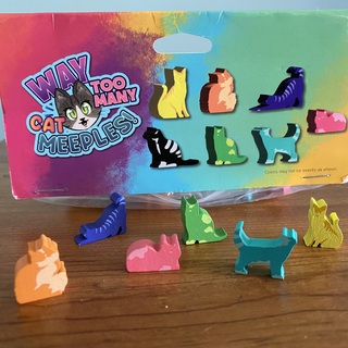 Way Too Many Cat MEEPLES