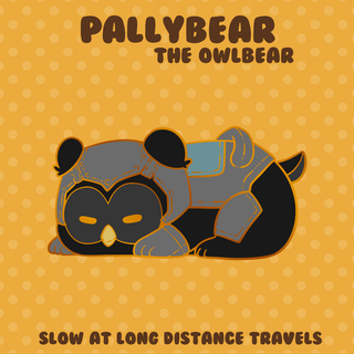 Pallybear Enamel Pin