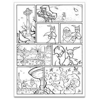 Original Apoc. Horseplay Page Art 1