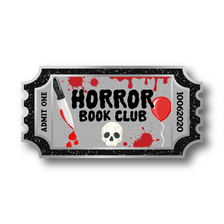 Horror Book Club Pin