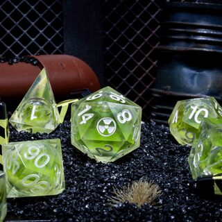 Nuclear Dice: Uranium Luminary Dice (Green)