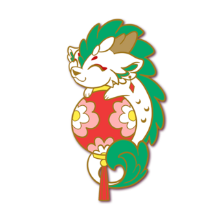 Midori 'Lantern' Enamel Pin (Pre-Order)