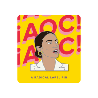 AOC Enamel Pin