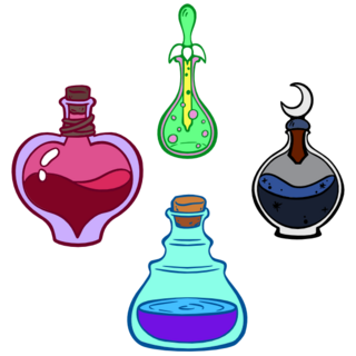 Alchemical - Potion Mini Hoard Pin Set - Preorder