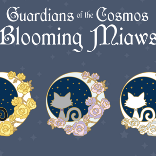 Blooming Miaw Enamel Pin