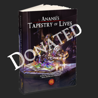 Anansi's Tapestry of Lives (DONATED) Hardcover