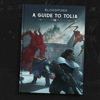 Bloodpunk: A Guide to Tolia Setting Hardcover