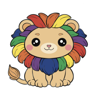 Pride Lion Pin