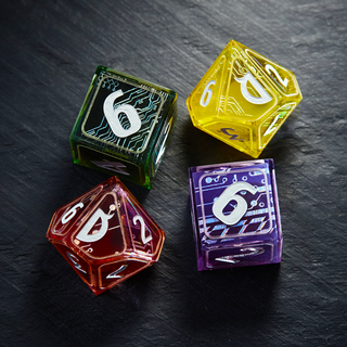 Crystal Maggie Dice Set
