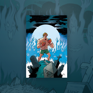 GHOSTBRAWLER Original Art Print